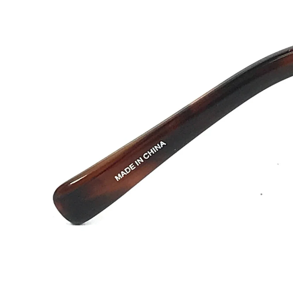 Adensco Eyeglasses Frames ANTHONY RX1 Black Brown Rectangle Half Rim 51-18-140